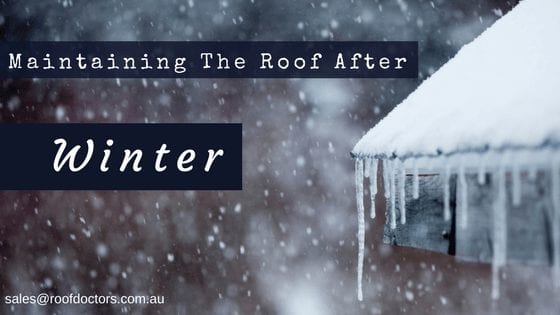 5 Tips On Maintaining The Roof After Winter