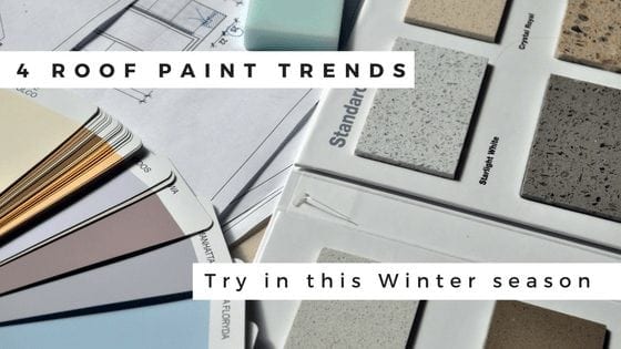 Looking To Get Your Roof Painted This Winter? Try These Roof Paint Trends!