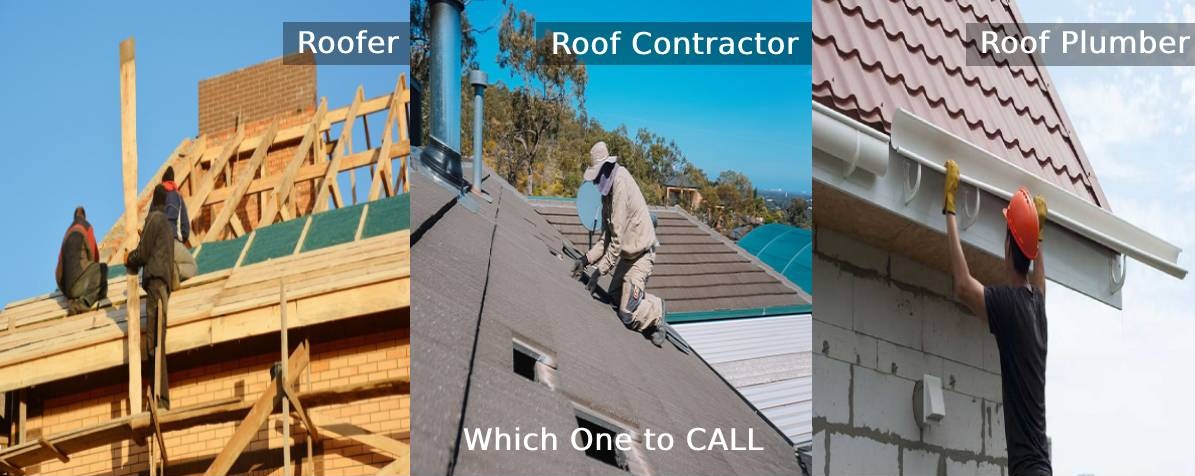 Roofer vs Roof Contractor vs Roof Plumber: Which One to Call?